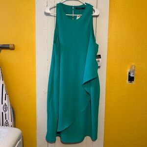 Green sleeveless Lauren by Ralph Lauren size 16 dress
